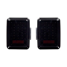 Charger l'image dans la galerie, Jeep JP-TL01S LED Grid Tailllights - Smoked Lens - Pair