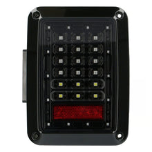 Charger l'image dans la galerie, Jeep JP-TL01S LED Grid Tailllights - Smoked Lens - Pair