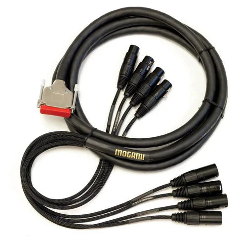 Mogami GOLD-AES-DB25-XLR-10 Digital Recorder Interface Cable - 10 ft