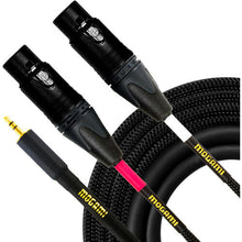 Load image into Gallery viewer, Mogami GOLD 3.5 2 XLRF 15 TRS Male to Dual XLR Female Y-Cable - 15 foot