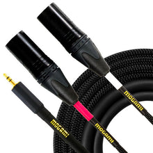 Load image into Gallery viewer, Mogami GOLD 3.5 2 XLRM 15 TRS Male to Dual XLR Male Y-Cable - 15 foot