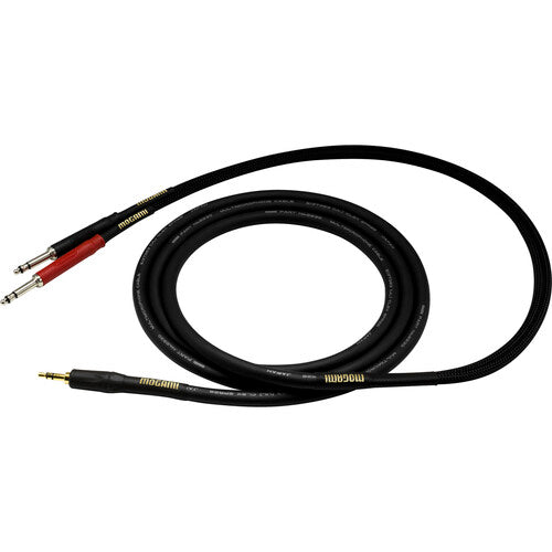 Mogami GOLD 3.5 2TT 10 TRS Male to Dual TT Male Y-Cable - 10 foot