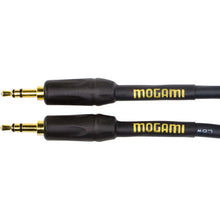 Load image into Gallery viewer, Mogami GOLD 3.5 3.5 03 TRS Male to 3.5mm TRS Male Stereo Audio Cable - 3 foot