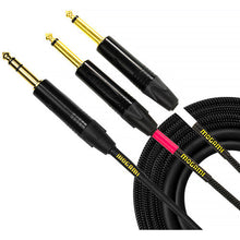 Load image into Gallery viewer, Mogami GOLD INSERT TS-20 Gold Insert or Left/Right Split TRS to Dual TS Cable (20')