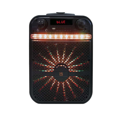 2 MR DJ ACE 15" Portable Speaker with Bluetooth/Rechargeable Battery