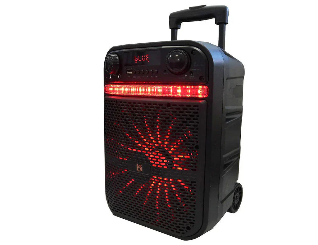 MR DJ ACE Bluetooth 15" Portable Speaker Rechargeable Battery