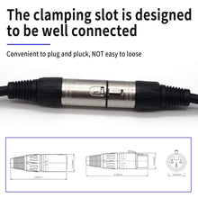 Charger l&#39;image dans la galerie, MR DJ CDMX25-5 25&#39; DMX 3-Pin XLR Male to Female Pro Stage DJ Lighting DMX Cable