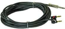 Load image into Gallery viewer, MR DJ CQB3 3&#39; Pro PA DJ Karaoke Banana Plug to 1/4&quot; Male Mono Audio Amp Patch Cords Speaker Wire PA Cable