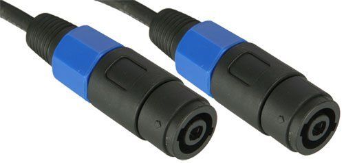 MR DJ CSFSF100 100 Feet PRO PA DJ Speakon Female to Speakon Female Speaker Cable