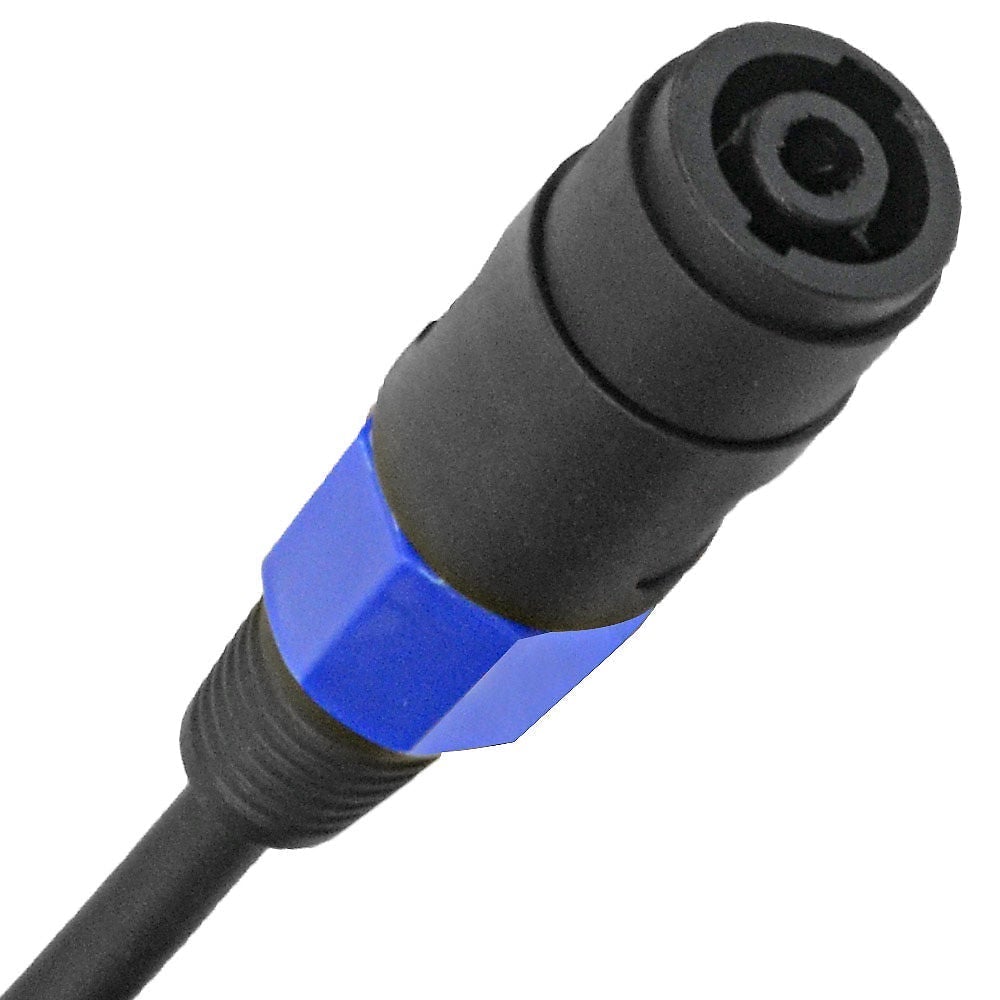 MR DJ CSMSF6 6-Feet Speakon Male to Speakon Female Universal Pro Audio DJ/PA Speaker Cable