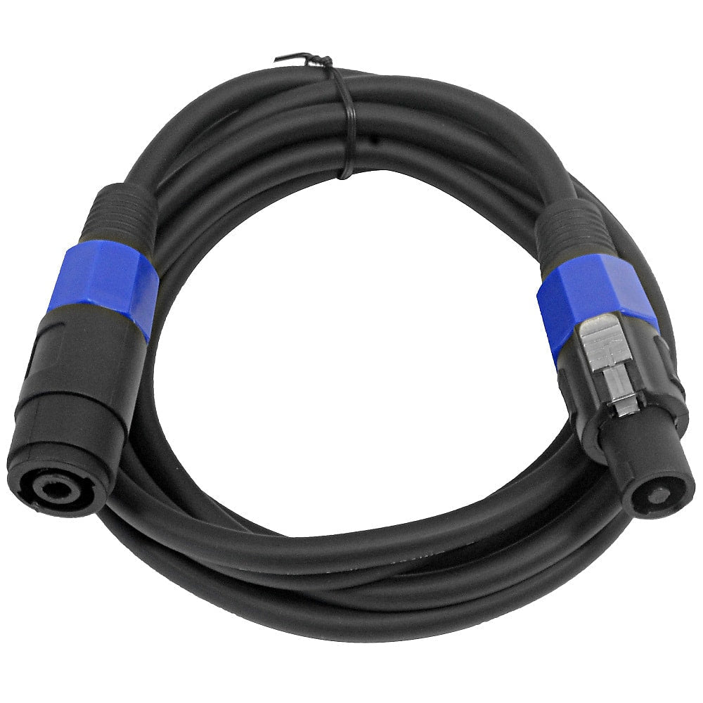 MR DJ CSMSF6 6 Feet PRO PA DJ Speakon Male to Speakon Female Speaker Cable