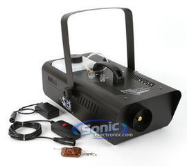 MR DJ DRAGON2500 2500W fog smoke machine with wire & wireless remote & fog fluid, quick heat-up thick fog