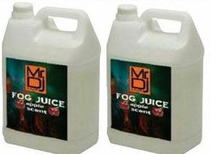 2 MR DJ Fog Juice Fluid Odorless Scent Gallons of Fog/Smoke/Haze Machine Refill Liquid Juice Water Based Fog Machine Fluid