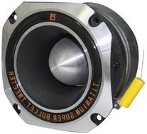 MR DJ HDT1000S 4-Inch Titanium Horn Bullet High Compression Tweeter