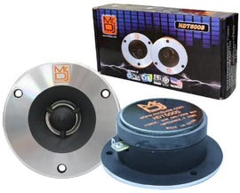 MR DJ HDT500S 600W Pair Slim 4-Inch Titanium Bullet High Compression Tweeter with 54 Ounce Ferrite Magnet