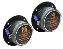 Load image into Gallery viewer, Mr. Dj USA HDT800S Pair 4-Inch Aluminum Bullet Titanium Horn Tweeter Driver (Chrome)