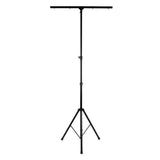 MR Dj LS-100 9 Ft DJ Lighting Tripod Portable Stage T-Bar Light Stand w/ Cross Bar FS-adapter