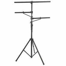 Charger l'image dans la galerie, Mr Dj LS300 Single 12ft Tall Portable T-BAR Light Stand with Dual Side BAR