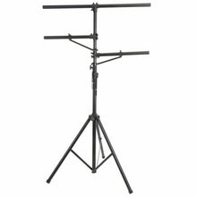 Charger l&#39;image dans la galerie, Mr Dj LS300 MR DJ SINGLE 12ft TALL T-BAR LIGHT STAND WITH DUAL SIDE BAR