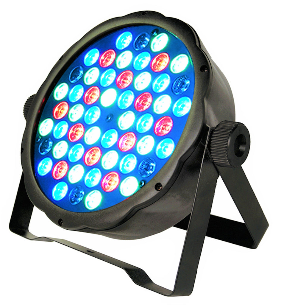 Slim Disco DJ Party Club Stage Show Lighting Flat Par Wash Lighting 54X1W RGBW