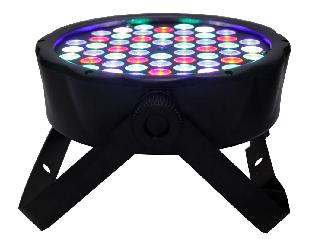 MR DJ MEGA354 Slim Disco DJ Party Club Stage Show Lighting Flat Par Wash Lighting 54X1W RGBW