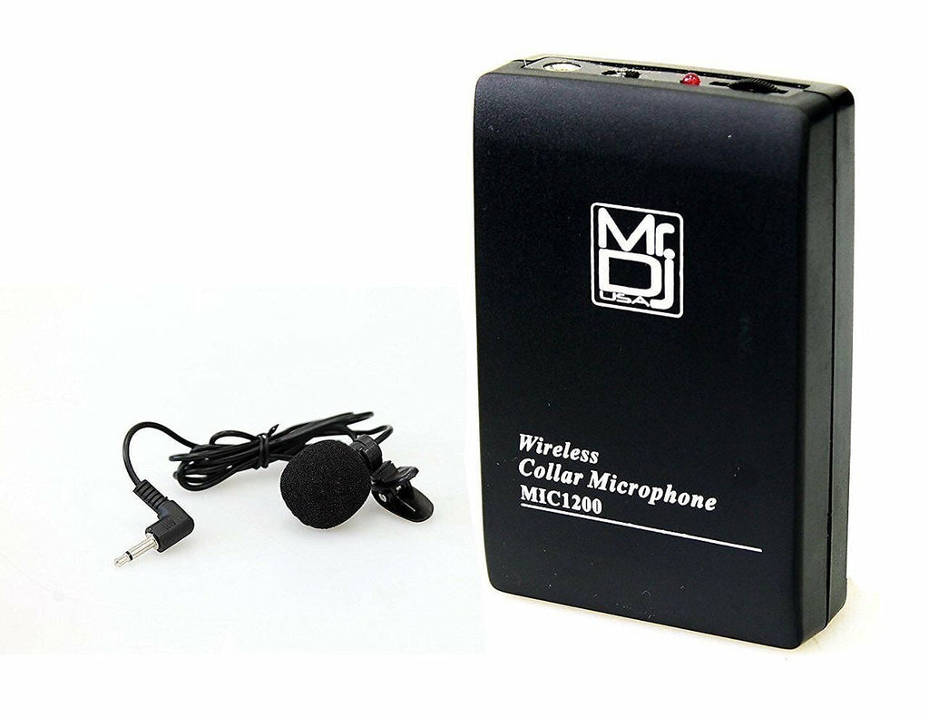 Mr. Dj MIC1200 Lavalier Wireless Microphone System