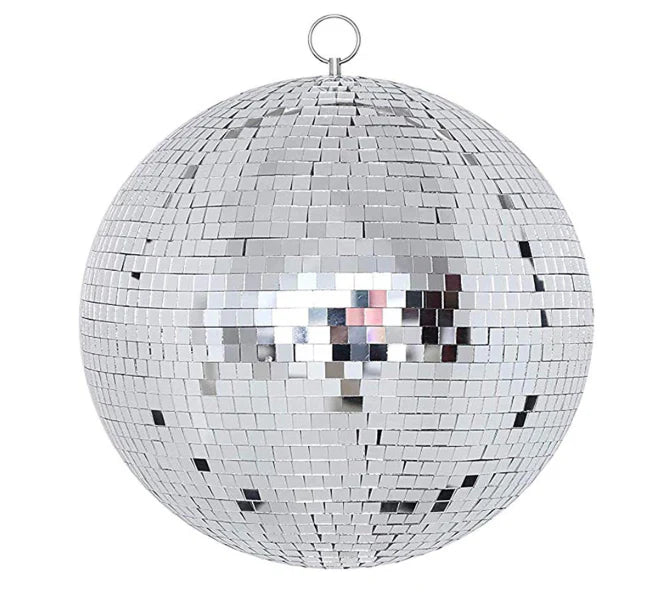 MR DJ MB20 20" mirror ball covered in 1/4-inch mirrored glass + Motor