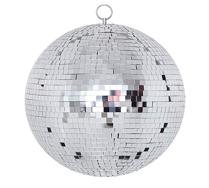 MR DJ MB30 30" mirror ball covered in high quality 1/4-inch mirrored glass + Motor