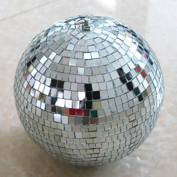MR DJ MB24 24" mirror ball covered in 1/4-inch mirrored glass + Motor