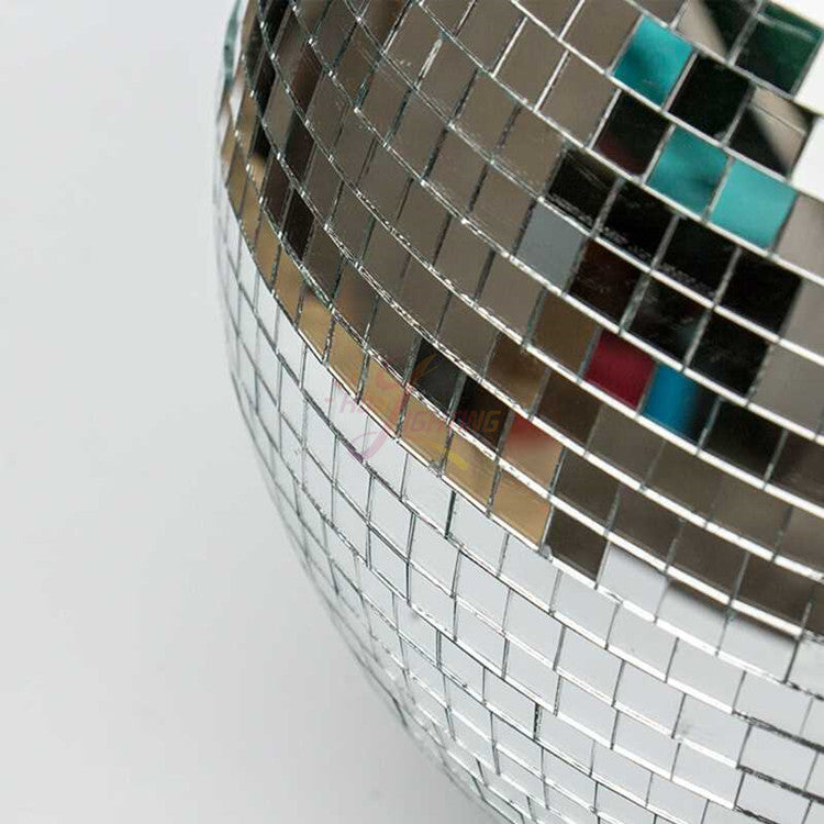 MR DJ MB24 24" mirror ball covered in high quality 1/4-inch mirrored glass + Motor