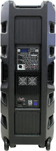 Charger l'image dans la galerie, Mr Dj PRO215BT PRO PA DJ Dual 15" Active Full Range Powered Speaker 2" Display