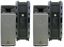 Charger l&#39;image dans la galerie, 2 MR DJ PRO215S Professional PRO PA DJ Dual 15” 3-Way Full-Range Passive DJ PA Multipurpose Live Sound Loudspeaker