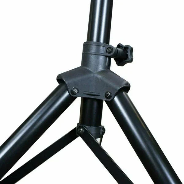 MR DJ SS750PKG 2 Universal Folding Tripod PRO PA DJ On Stage Speaker Stand & Carrying Bag & 1/4" 25' Cable