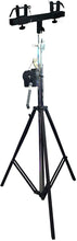 Load image into Gallery viewer, 14FT TRUSS LIGHTING CRANK STAND 220 LBs &amp; UNIVERSAL BLACK T ADAPTER DJ PA CLUB