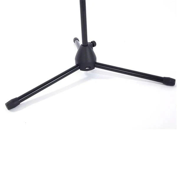 2 Microphone Stands Adjustable Boom Stage or Instrument with Mic Holder Clips & Carry Bag