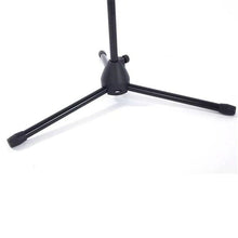 Load image into Gallery viewer, 2 Microphone Stands Adjustable Boom Stage or Instrument with Mic Holder Clips &amp; Carry Bag