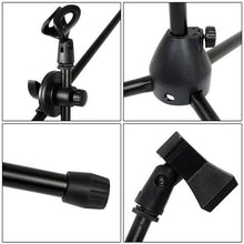 Charger l&#39;image dans la galerie, MR DJ MS500 Universal Heavy-Duty Tripod Microphone Stand with Mic Holder Clips