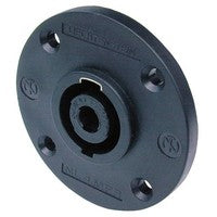 Charger l'image dans la galerie, Neutrik NL4MPR Panel Mount Speakon™ Connector - 4 Conductor Speaker Wire Connector