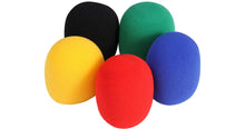 Charger l&#39;image dans la galerie, MR DJ SPONGE-C5 5 PCS 5 Color Microphone Sponge Foam Microphone Covers Handheld