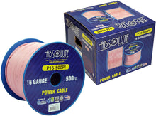 Charger l&#39;image dans la galerie, Absolute USA P16-500PI 16 Gauge 500-Feet Spool Primary Power Wire Cable (Pink)