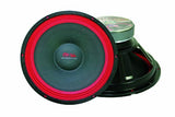 Mr. Dj Woofer PA112 500-Watt Subwoofer, Black/Red