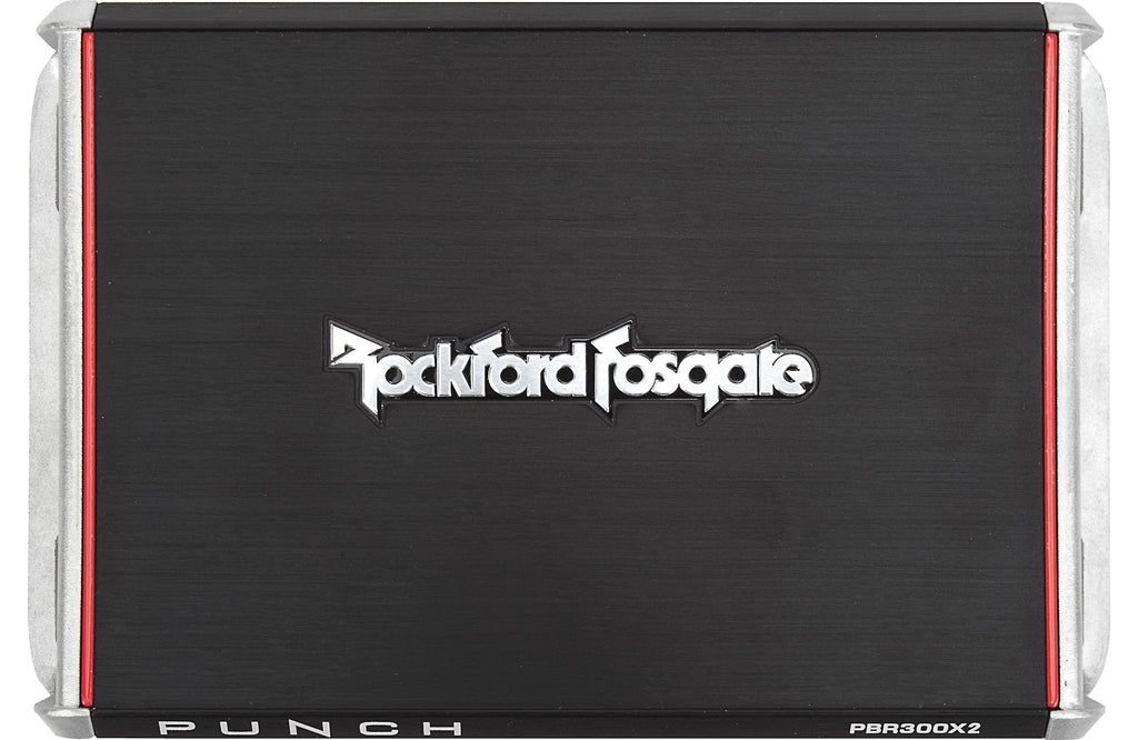 Rockford Fosgate Punch PBR300X2 Compact 2-channel car amplifier 100 watts RMS x 2