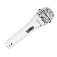 Charger l&#39;image dans la galerie, Peavey PVI 2W White Cardioid Unidirectional Dynamic Vocal Microphone with XLR Cable