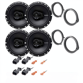 Rockford Fosgate R165x3-HSB524-72-7800 Front & Rear Speakers