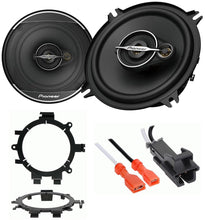 Charger l&#39;image dans la galerie, Pioneer TS-A1371F 5-1/4&quot; 5.25&quot; 300W Front Door Speakers &amp; kit Fit 1995-2006 GM C/K Pickup 1500