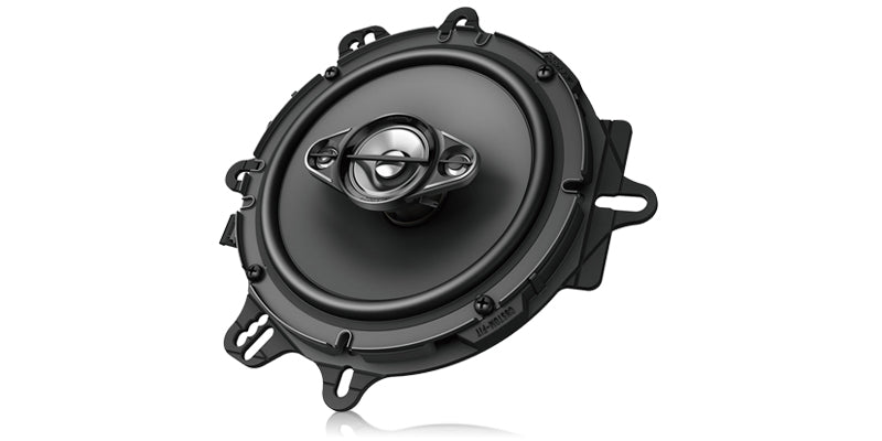 Pioneer TS-A1680f 6.5" 350-Watt 4Way Speakers + Metra 72-4568 Speaker Harness for Selected General Motor Vehicles