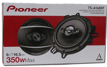 Charger l&#39;image dans la galerie, Pioneer TS-A1680F 350 W MAX 6.5&quot; 4-WAY 4-OHM STEREO CAR AUDIO COAXIAL SPEAKERS