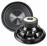 Pioneer TS-A300D4 12” Dual 4 Ohms Voice Coil Subwoofer - 1500 Watts