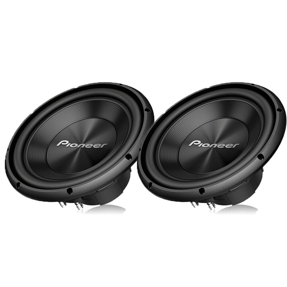 Pair of Pioneer TS-A300D4 12” Dual 4 Ohms Voice Coil Subwoofer - 1500 Watts (2 Subwoofer)