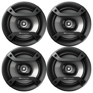 2 Pair Pioneer TS-F1634R 6.5" 2-way Car Audio Coaxial Speakers 200 watts